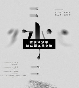 就像水消失在水中劇本殺