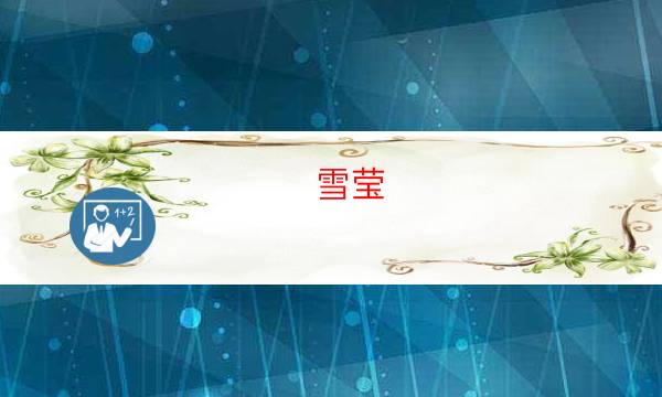 雪瑩／雪螢2劇本殺推理-一起劇本殺答案攻略-案件時間線總結