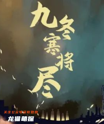 九冬寒將盡劇本殺復盤