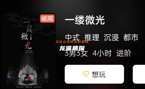 一縷微光劇本殺游戲