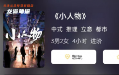 小人物劇本殺復盤答案測評_線索推理_真相還原_立意本推薦