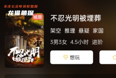不忍光明被埋葬劇本殺復盤