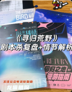 《尋歸荒野》劇本殺復盤解析：自然冒險+探索機制+真相結局